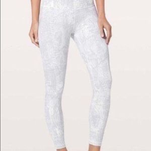 Wunder Under Hi-Rise Tight 25" Eternal Wave White